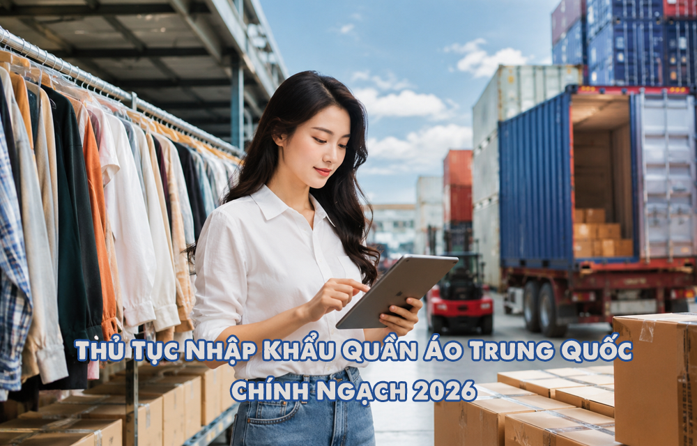 Thủ Tục Nhập Khẩu Quần Áo Trung Quốc Chính Ngạch 2026
