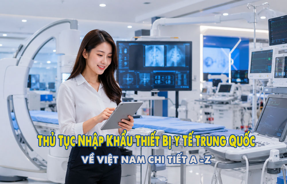 Thủ tục xin giấy phép nhập khẩu thiết bị y tế mới nhất